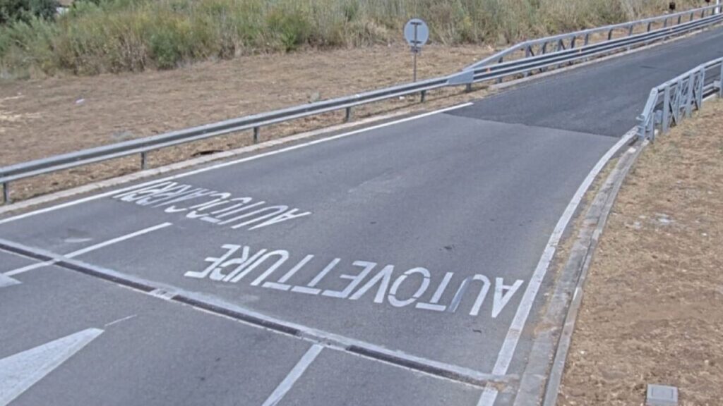 Impianto rilevamento contromano A2