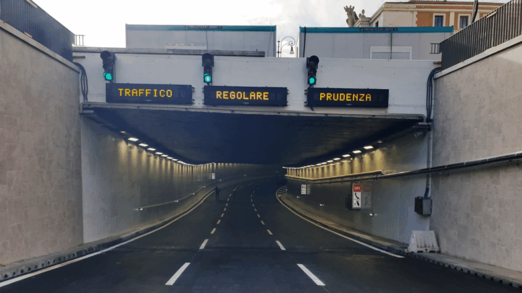 Impianto di videosorveglianza Sottopasso Piazza Pia (RM)